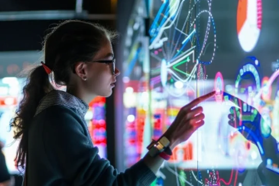 Smart factory technology with AI-powered manufacturing automation and real-time monitoring